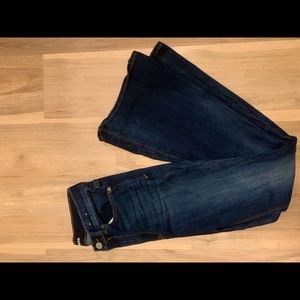 Express high rise bell flare jeans